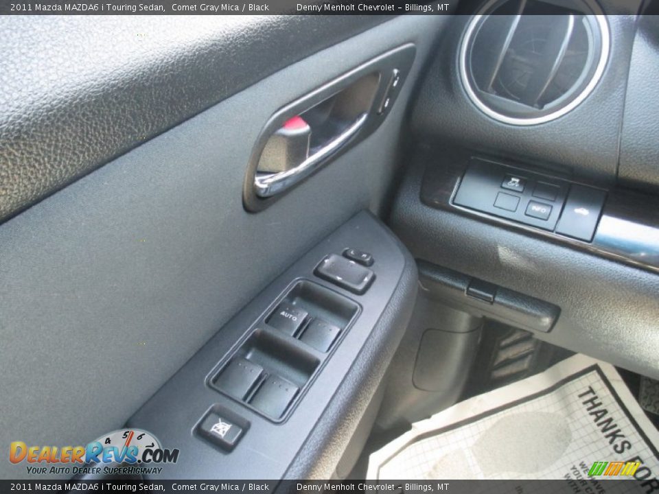2011 Mazda MAZDA6 i Touring Sedan Comet Gray Mica / Black Photo #15