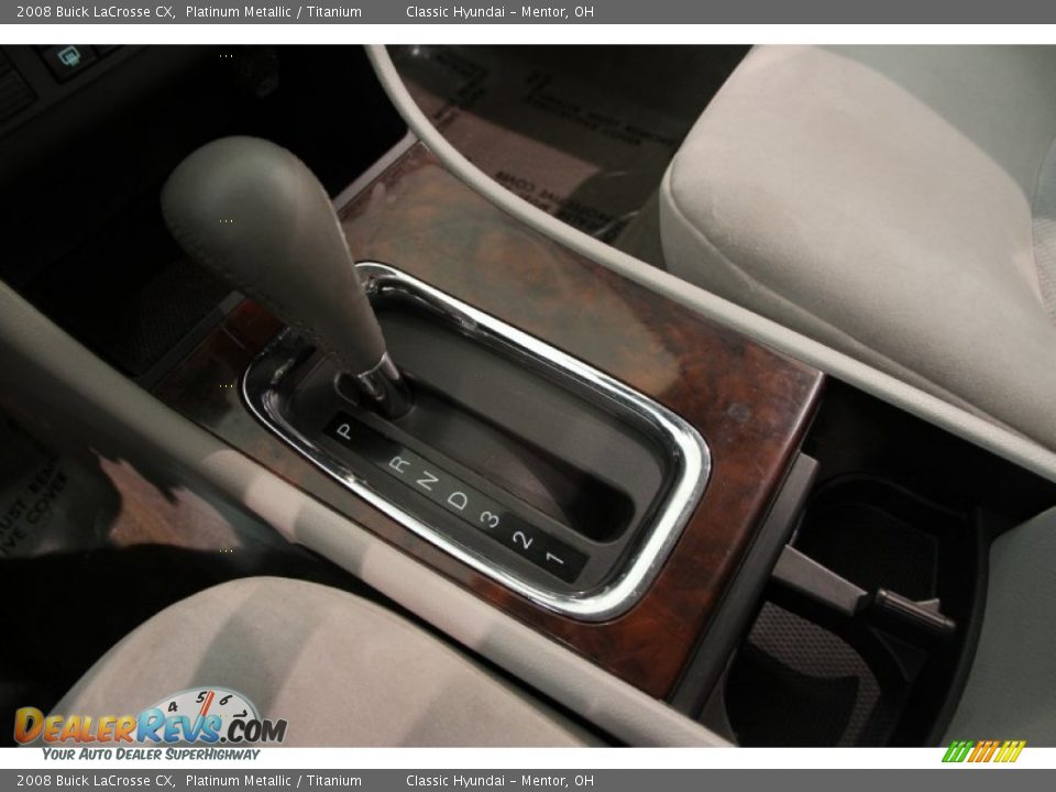 2008 Buick LaCrosse CX Platinum Metallic / Titanium Photo #9