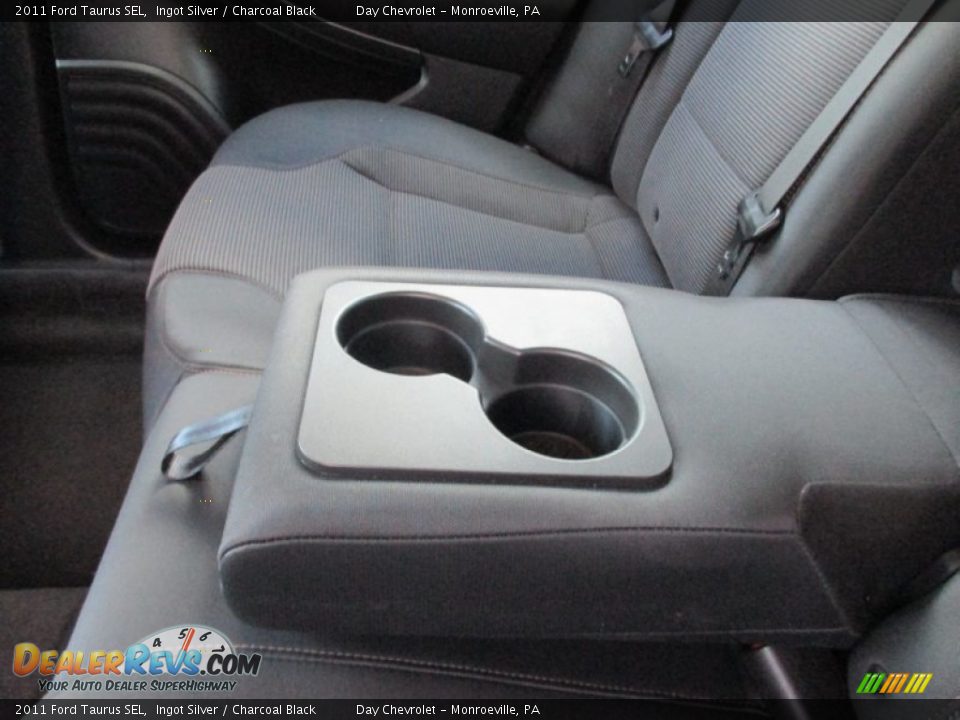 2011 Ford Taurus SEL Ingot Silver / Charcoal Black Photo #19