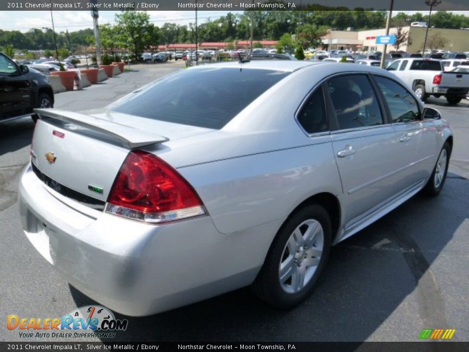 2011 Chevrolet Impala LT Silver Ice Metallic / Ebony Photo #5