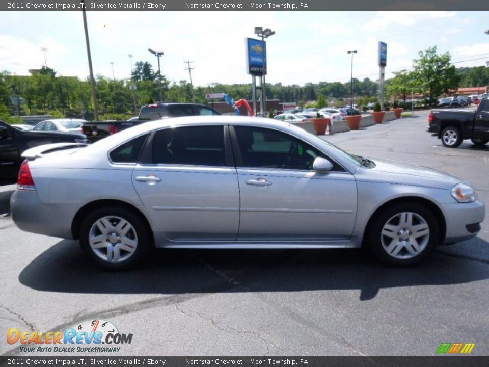 2011 Chevrolet Impala LT Silver Ice Metallic / Ebony Photo #6