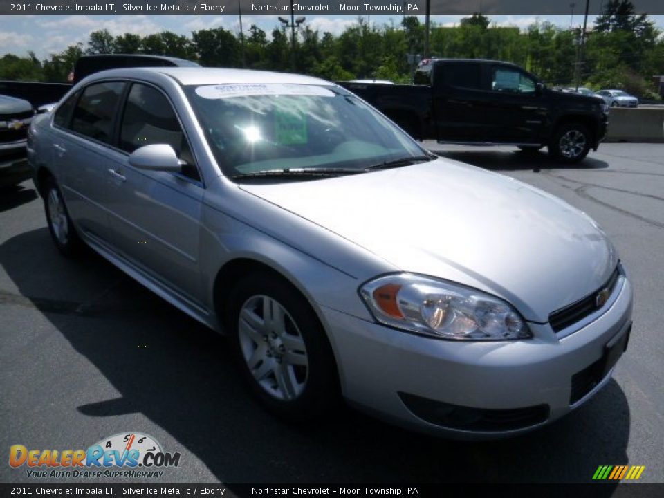 2011 Chevrolet Impala LT Silver Ice Metallic / Ebony Photo #7