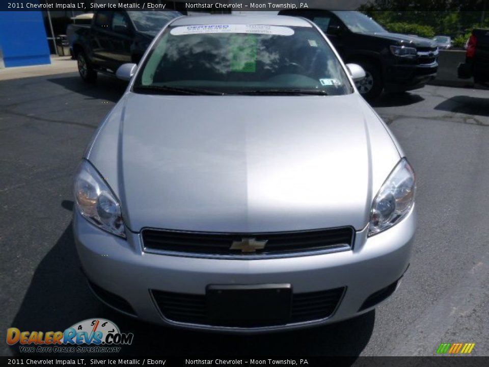 2011 Chevrolet Impala LT Silver Ice Metallic / Ebony Photo #8