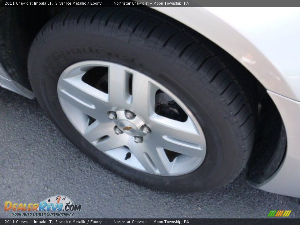 2011 Chevrolet Impala LT Silver Ice Metallic / Ebony Photo #9