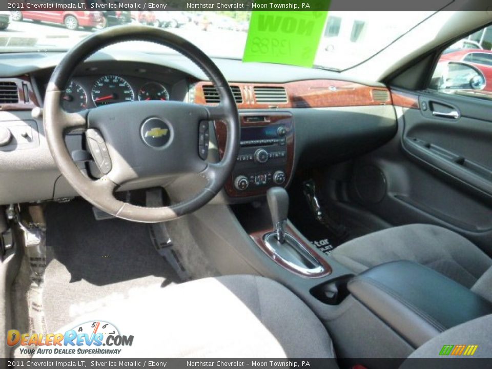 2011 Chevrolet Impala LT Silver Ice Metallic / Ebony Photo #16