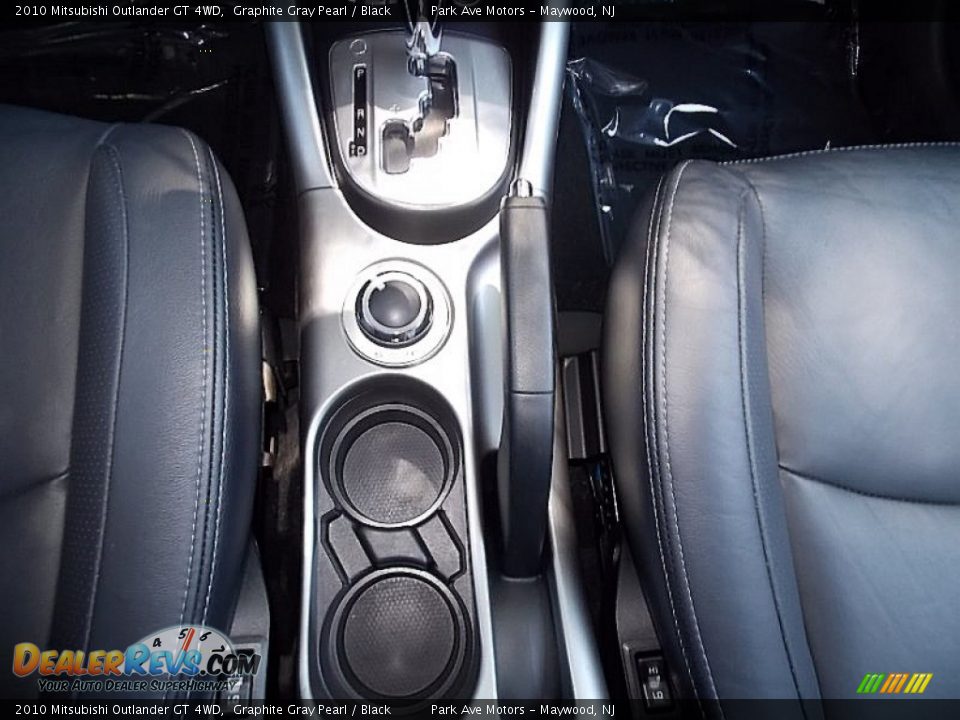 2010 Mitsubishi Outlander GT 4WD Graphite Gray Pearl / Black Photo #33