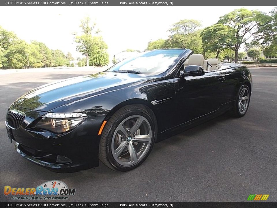 Jet Black 2010 BMW 6 Series 650i Convertible Photo #2