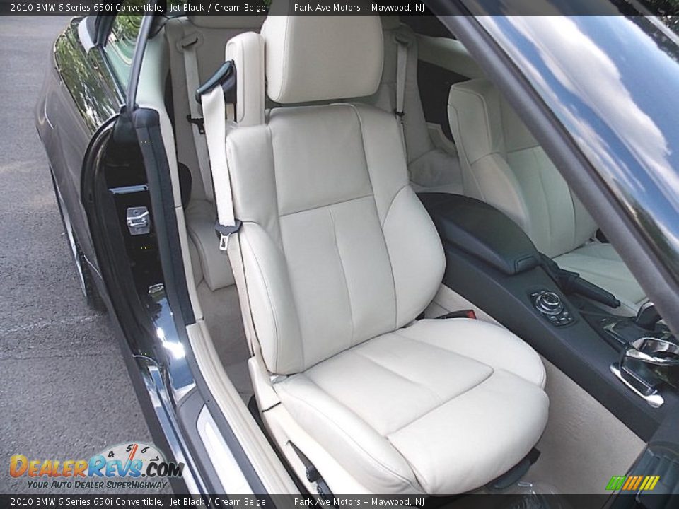 Front Seat of 2010 BMW 6 Series 650i Convertible Photo #21