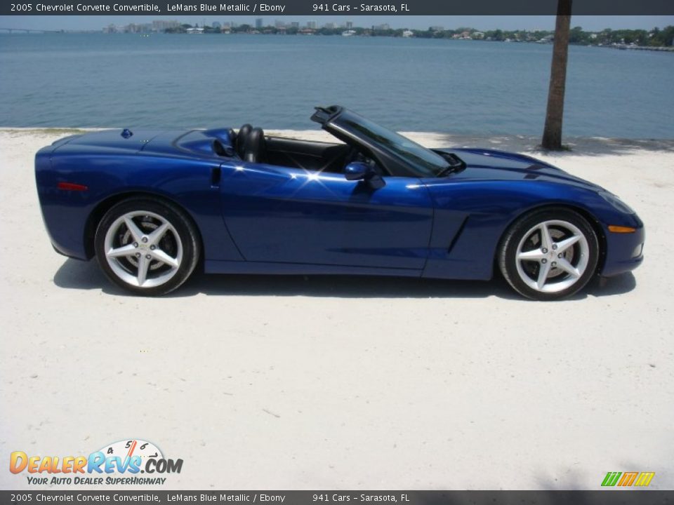 2005 Chevrolet Corvette Convertible LeMans Blue Metallic / Ebony Photo #8