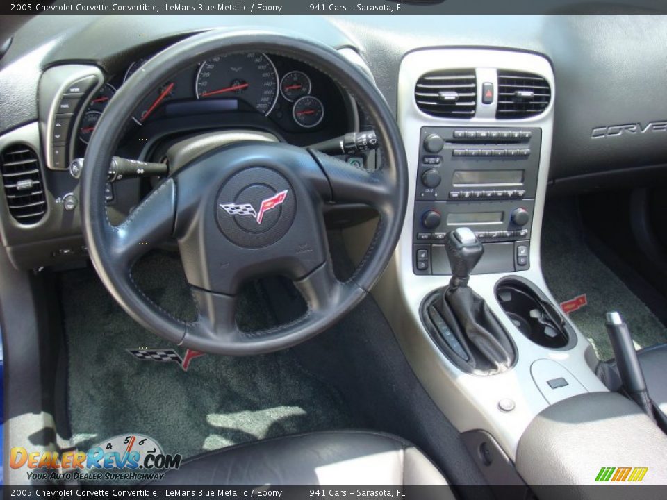 2005 Chevrolet Corvette Convertible LeMans Blue Metallic / Ebony Photo #12
