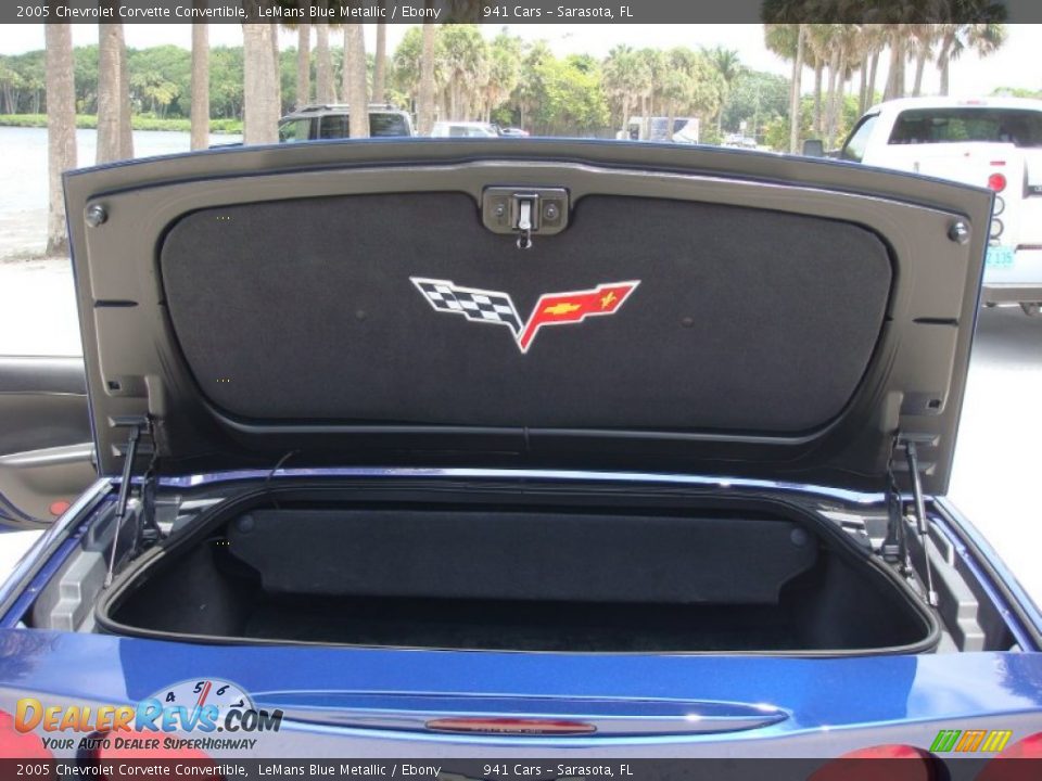 2005 Chevrolet Corvette Convertible LeMans Blue Metallic / Ebony Photo #14