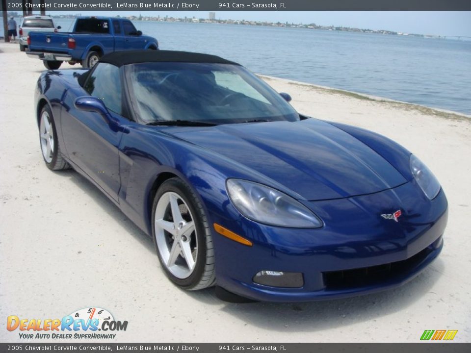 LeMans Blue Metallic 2005 Chevrolet Corvette Convertible Photo #27
