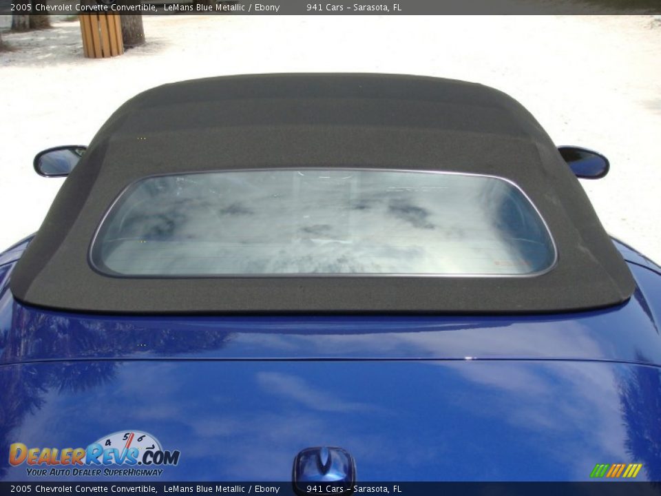 2005 Chevrolet Corvette Convertible LeMans Blue Metallic / Ebony Photo #30