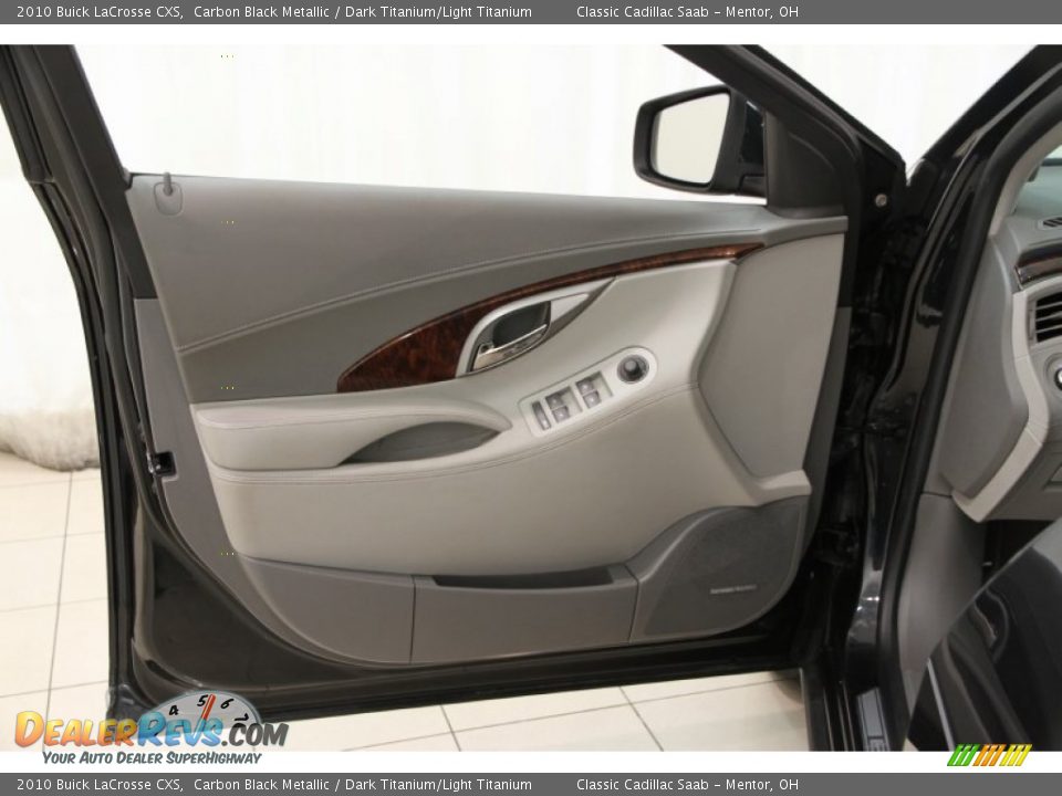 2010 Buick LaCrosse CXS Carbon Black Metallic / Dark Titanium/Light Titanium Photo #4