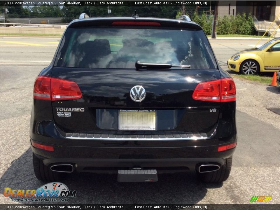 2014 Volkswagen Touareg V6 Sport 4Motion Black / Black Anthracite Photo #5