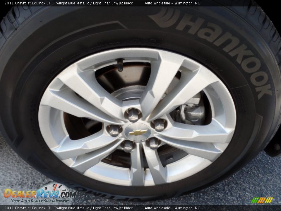2011 Chevrolet Equinox LT Twilight Blue Metallic / Light Titanium/Jet Black Photo #7