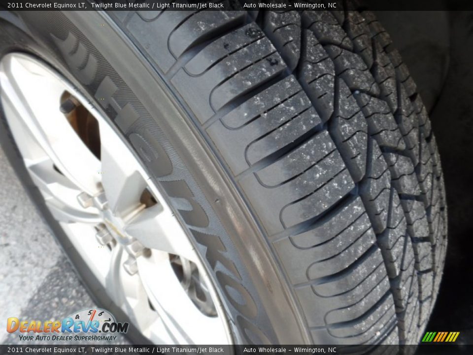 2011 Chevrolet Equinox LT Twilight Blue Metallic / Light Titanium/Jet Black Photo #8