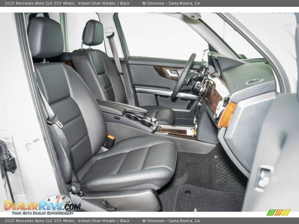 2015 Mercedes-Benz GLK 350 4Matic Iridium Silver Metallic / Black Photo #2