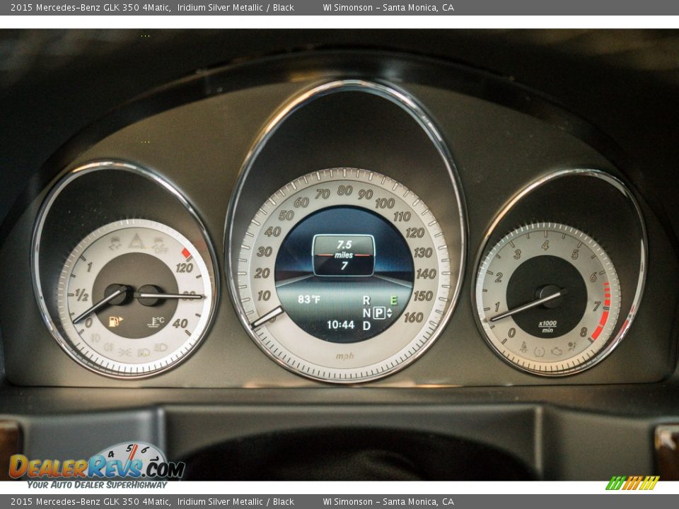 2015 Mercedes-Benz GLK 350 4Matic Iridium Silver Metallic / Black Photo #8