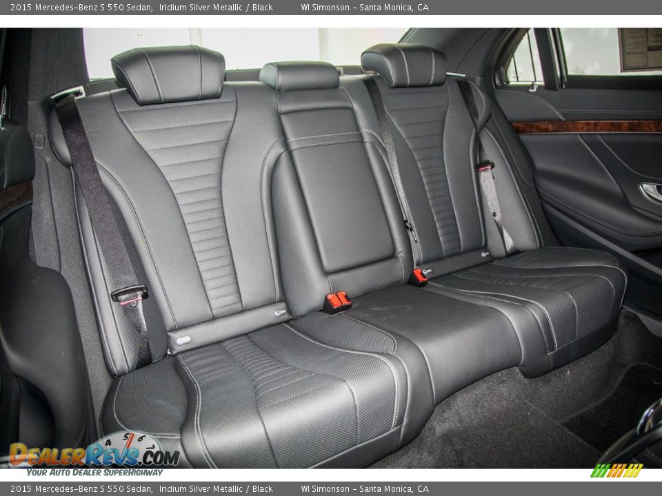 2015 Mercedes-Benz S 550 Sedan Iridium Silver Metallic / Black Photo #2