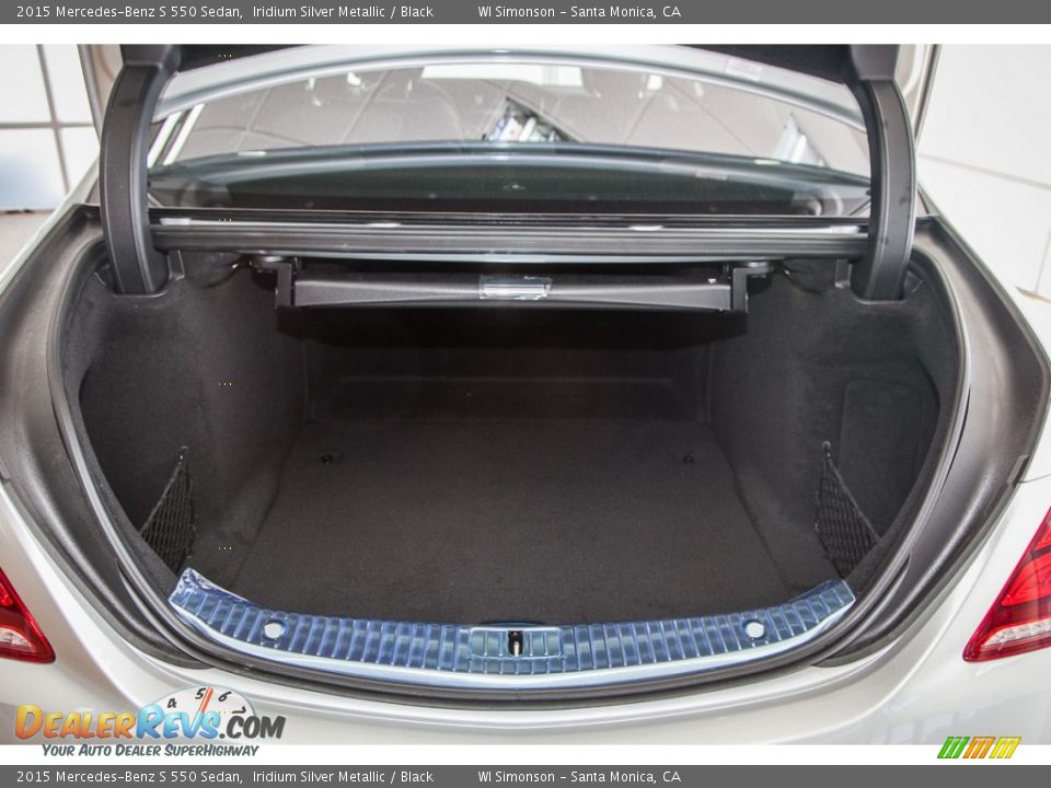 2015 Mercedes-Benz S 550 Sedan Iridium Silver Metallic / Black Photo #5