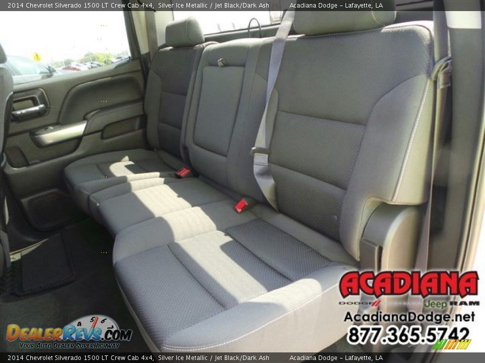 2014 Chevrolet Silverado 1500 LT Crew Cab 4x4 Silver Ice Metallic / Jet Black/Dark Ash Photo #26