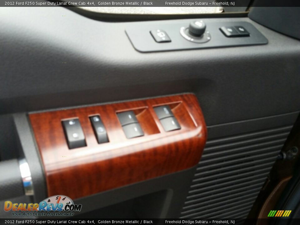 2012 Ford F250 Super Duty Lariat Crew Cab 4x4 Golden Bronze Metallic / Black Photo #14