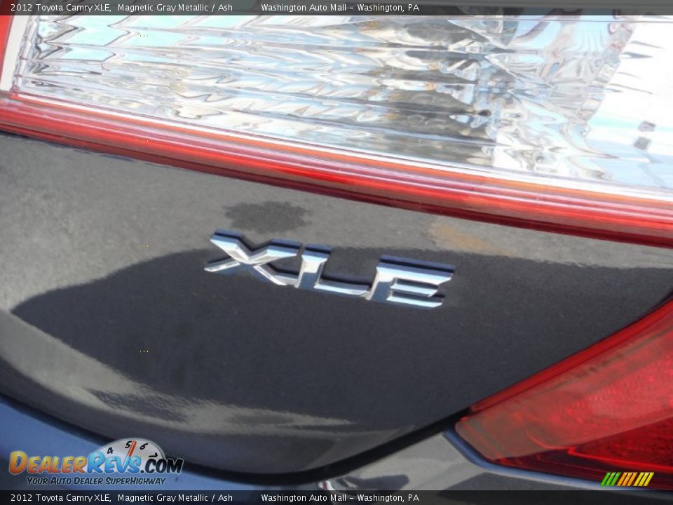 2012 Toyota Camry XLE Magnetic Gray Metallic / Ash Photo #8