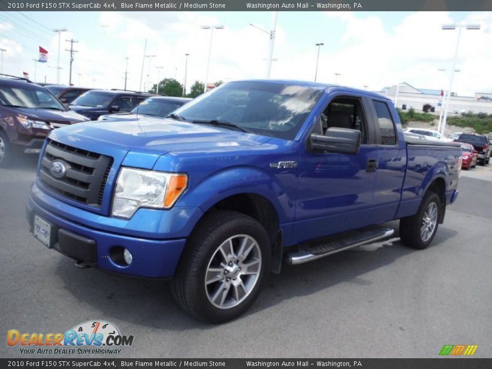 Front 3/4 View of 2010 Ford F150 STX SuperCab 4x4 Photo #5