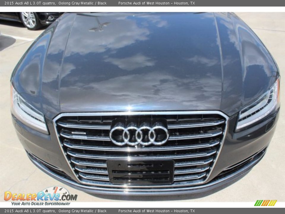 2015 Audi A8 L 3.0T quattro Oolong Gray Metallic / Black Photo #2