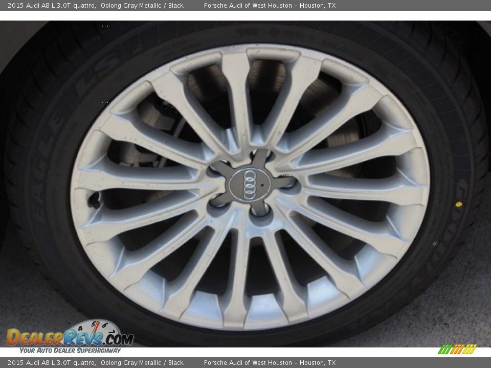 2015 Audi A8 L 3.0T quattro Oolong Gray Metallic / Black Photo #4