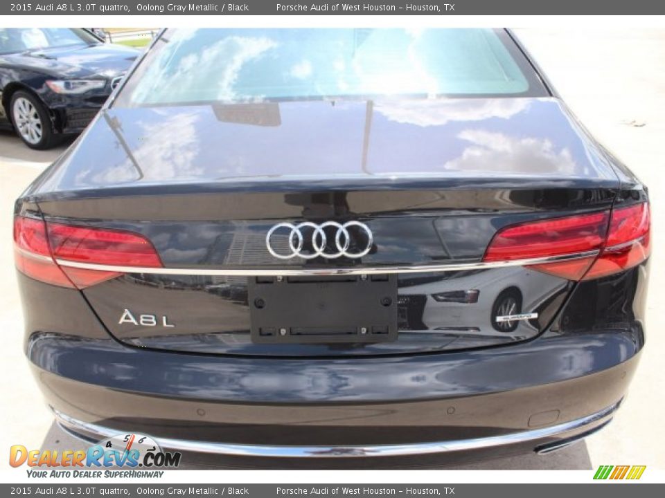 2015 Audi A8 L 3.0T quattro Oolong Gray Metallic / Black Photo #7