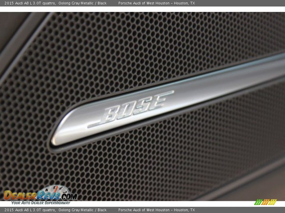 2015 Audi A8 L 3.0T quattro Oolong Gray Metallic / Black Photo #11