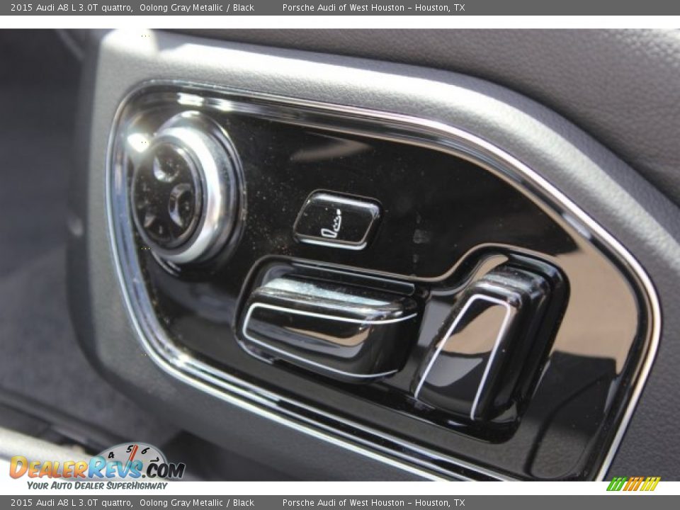 2015 Audi A8 L 3.0T quattro Oolong Gray Metallic / Black Photo #12
