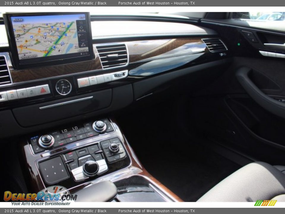 2015 Audi A8 L 3.0T quattro Oolong Gray Metallic / Black Photo #15