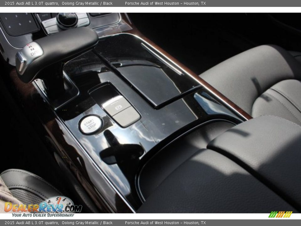 2015 Audi A8 L 3.0T quattro Oolong Gray Metallic / Black Photo #16