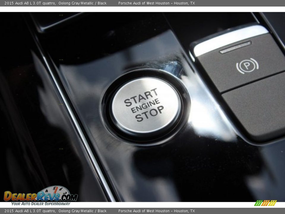 2015 Audi A8 L 3.0T quattro Oolong Gray Metallic / Black Photo #19