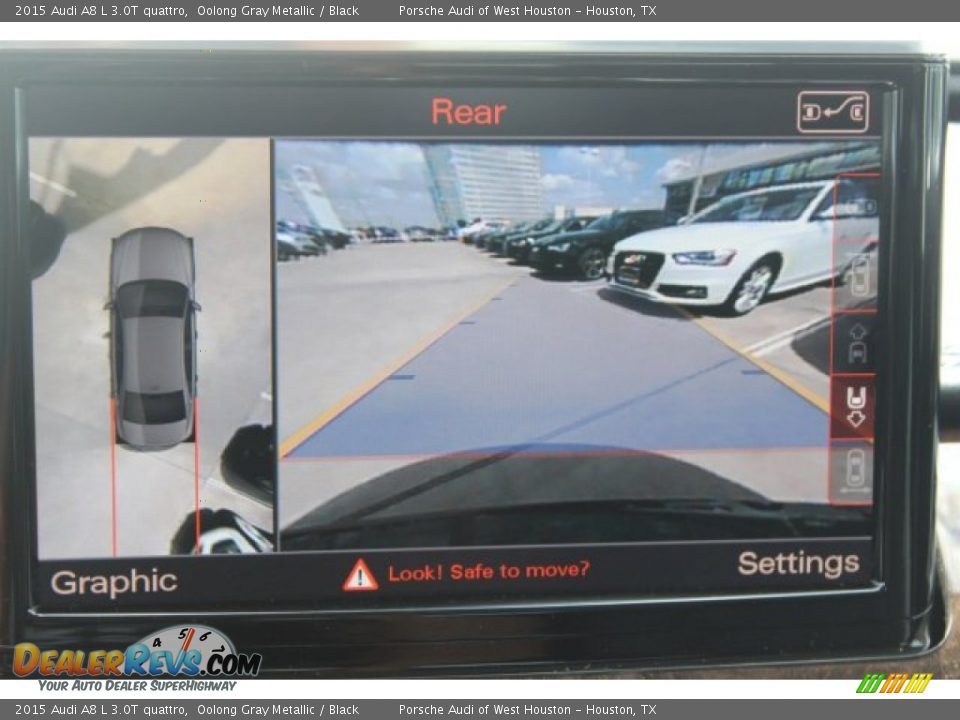 2015 Audi A8 L 3.0T quattro Oolong Gray Metallic / Black Photo #21