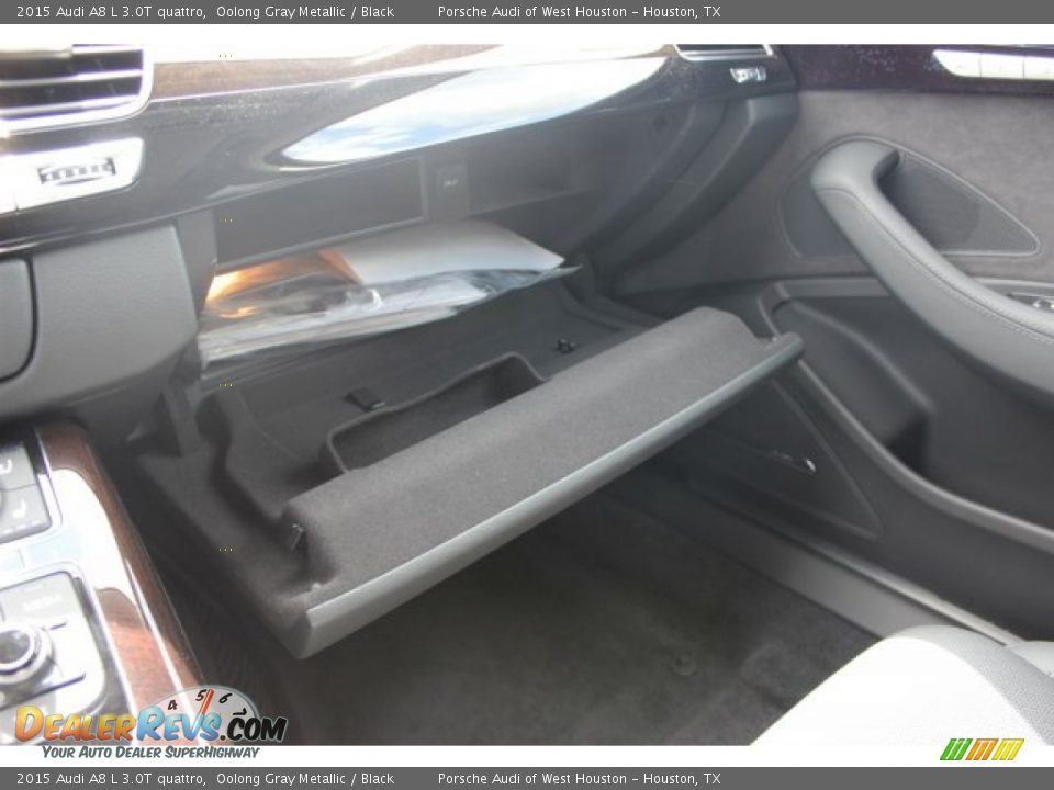 2015 Audi A8 L 3.0T quattro Oolong Gray Metallic / Black Photo #29