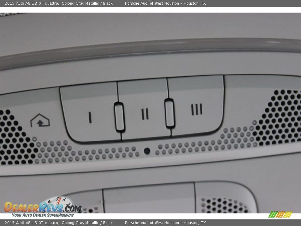 2015 Audi A8 L 3.0T quattro Oolong Gray Metallic / Black Photo #30
