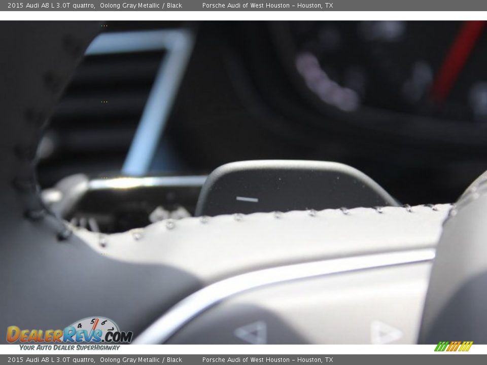 2015 Audi A8 L 3.0T quattro Oolong Gray Metallic / Black Photo #33
