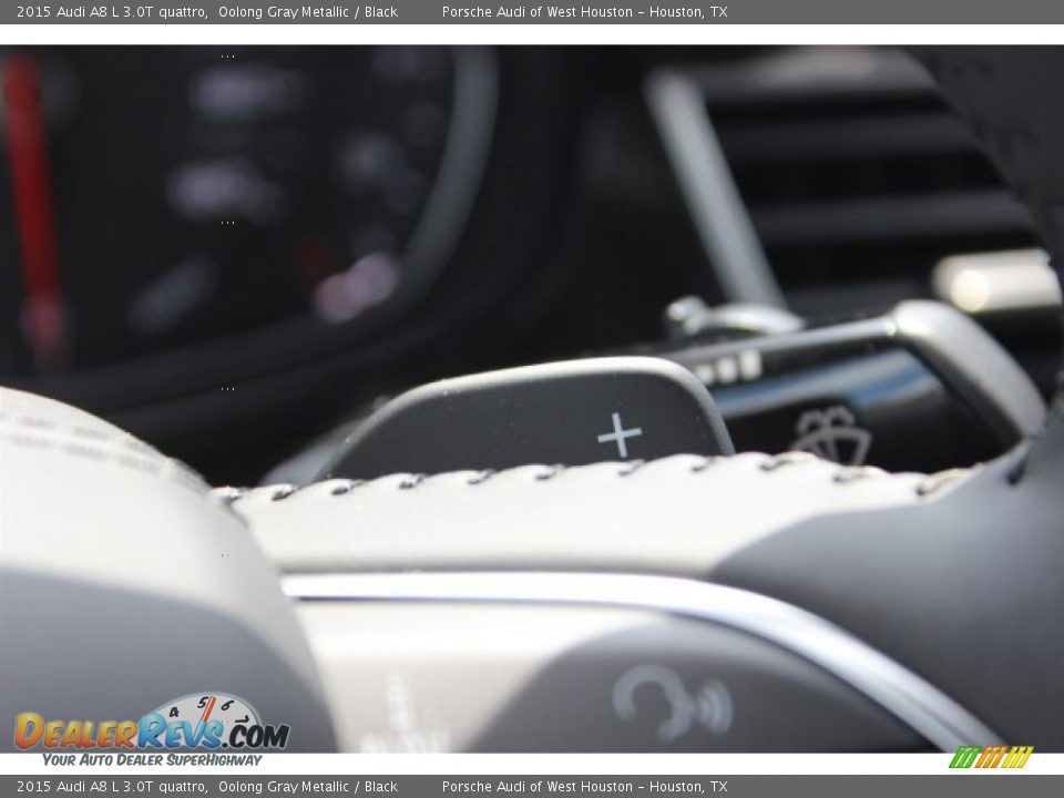 2015 Audi A8 L 3.0T quattro Oolong Gray Metallic / Black Photo #34