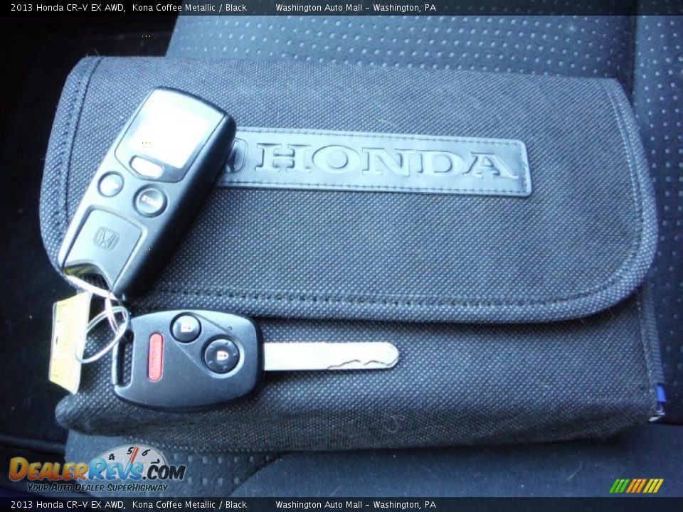 2013 Honda CR-V EX AWD Kona Coffee Metallic / Black Photo #18