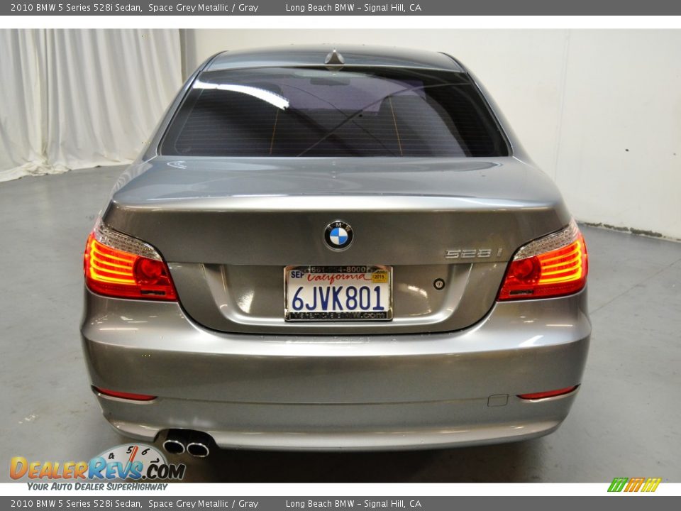 2010 BMW 5 Series 528i Sedan Space Grey Metallic / Gray Photo #7