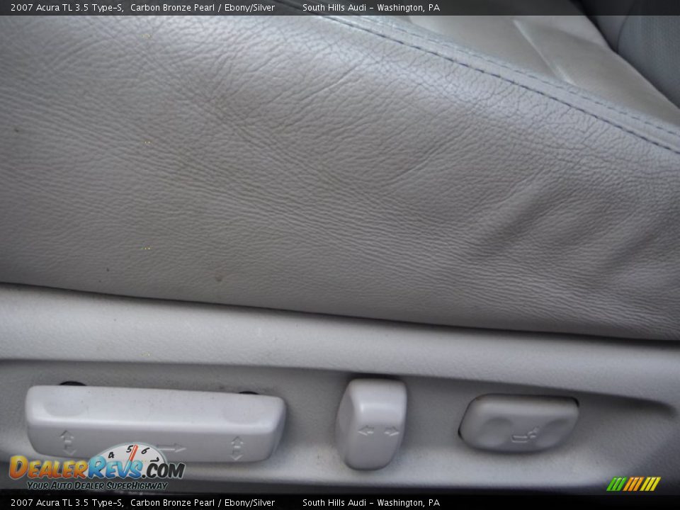 2007 Acura TL 3.5 Type-S Carbon Bronze Pearl / Ebony/Silver Photo #20