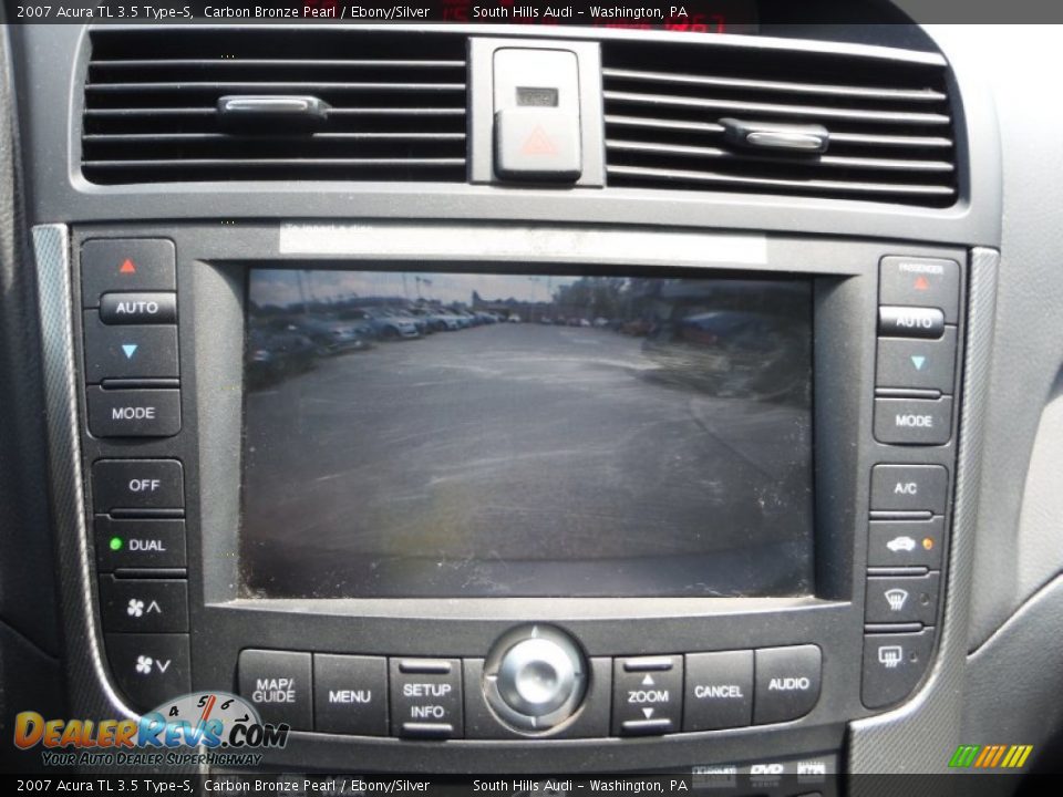 2007 Acura TL 3.5 Type-S Carbon Bronze Pearl / Ebony/Silver Photo #25