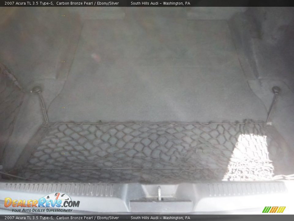 2007 Acura TL 3.5 Type-S Carbon Bronze Pearl / Ebony/Silver Photo #30