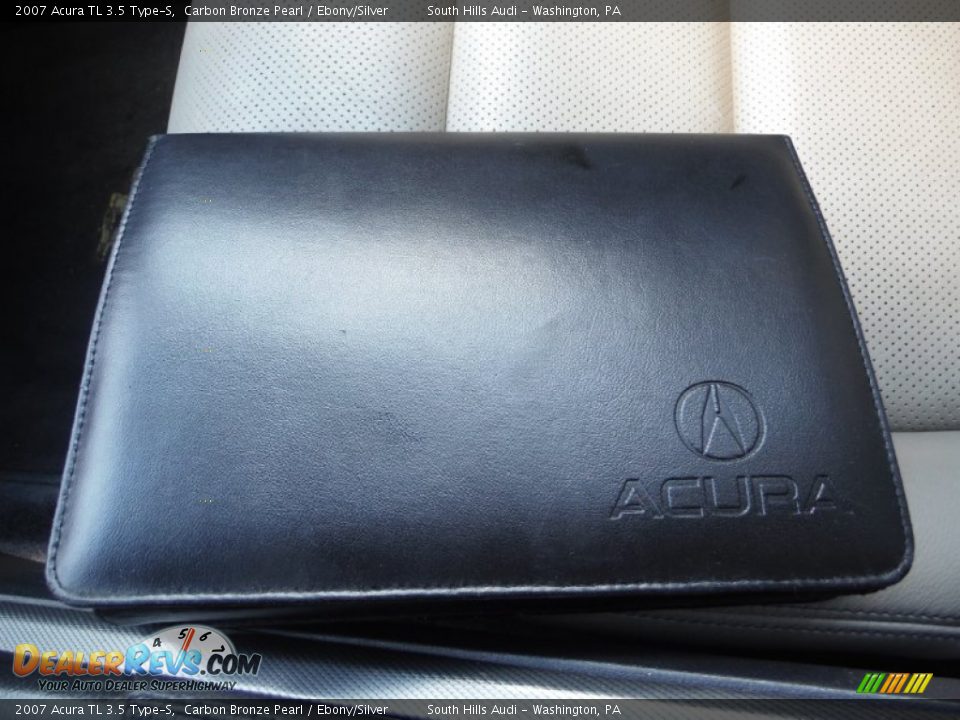 2007 Acura TL 3.5 Type-S Carbon Bronze Pearl / Ebony/Silver Photo #34