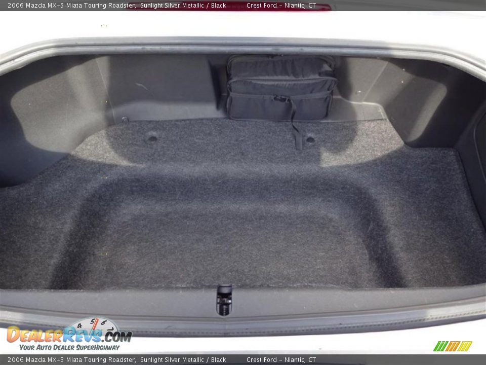 2006 Mazda MX-5 Miata Touring Roadster Sunlight Silver Metallic / Black Photo #9