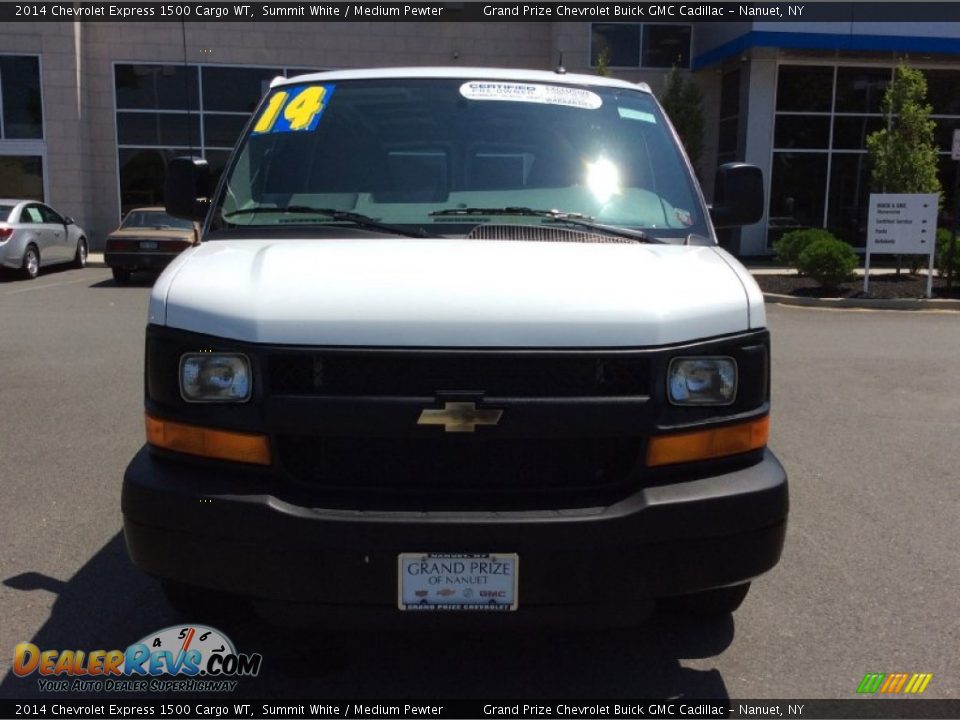 2014 Chevrolet Express 1500 Cargo WT Summit White / Medium Pewter Photo #3